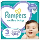 Подгузники Pampers Active Baby Размер 3 (6-10 кг) 54 шт
