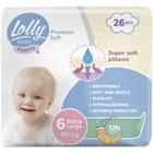 Подгузники Lolly Premium Soft Extra Large 6 (15+ кг) 26 шт