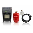 Комплект газовый инфракрасный обогреватель Super Gaz KH-10 4,5 кВт, баллон 12л + редуктор + шланг Туреччина (5685)