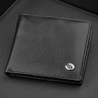 Мужской купюрник ST Leather 18305 (ST159) черный кожаный