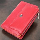 Яркий кошелек для женщин из натуральной кожи ST Leather 22503 красный