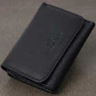Женское красивое портмоне с монетницей из натуральной кожи ST Leather 22728 черное