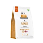 Сухий корм для цуценят і молодих собак великих порід Brit Care Junior Large Breed Lamb&Rice