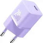 Зарядний пристрій Baseus GaN5 Mini Fast Charger 20W Мережевий адаптер Type-C зі швидкою зарядкою QC3.0/PD3.0, Фіолетовий