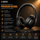 Беспроводные накладные наушники Baseus Bass BH1 Lite, Bluetooth 6.0, SuperBass, AI ENC, до 80 ч, Cosmic Black