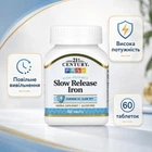 Iron Slow Release - 60 tabs залізо пролонгованої дії для підтримки гемоглобіну, енергії та здоров’я крові