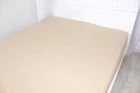 Простирадло на гумці MirSon Satin Stripe 30-0004 Cream 90 х 190 см (2200005248997)