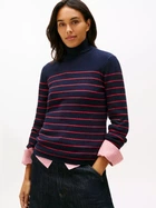 Гольф-водолазка женская Tommy Hilfiger XW07450-DW5(Navy) XS Синяя (198296688856)