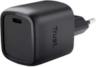 Зарядний пристрій Trust Maxo 25519 USB-C 30W GaN Чорний (8713439255195)