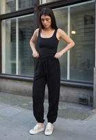 Женские Спортивные Штаны Стаф Черные С Логотипом Staff Yo Logo Black M (402623)