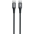Кабель Proove WireX Type-C to Type-C 60W (1m) Black (CCWX60002201)