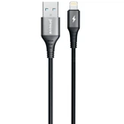 Кабель Proove WireX USB to Lightning 2.4A (1m) Black (CCWX12001201)