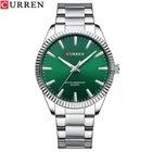 Наручний годинник Curren 8425 Silver-Green