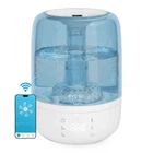 Ультразвуковой увлажнитель воздуха Evoair LUNO Smart Wi-Fi White/Blue (2.5 л, 150 мл/ч, Гигростат, Ночной режим)