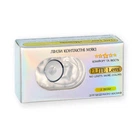 Білі контактні лінзи з діоптріями ELITE Lens "Мэнсон" 2 шт. -5.50