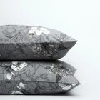 Набір наволочок Moon&Star Мікросатин Premium Silver Flowers 40х40 2 шт (MS-840002442)