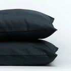 Набір наволочок Moon&Star Satin Stripe Deep Black 50х70 2 шт (MS-840002697)