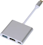 Адаптер Dynamode Multiport USB 3.1 Type-C to HDMI