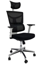Крісло Barsky ECO White/Black G-11 slider