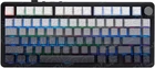 Бездротова ігрова механічна клавітура Attack shark x85 Grey contour gradient 75%, Hot-Swap, RGB, 2.4GHz/Bluetooth/USB