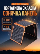 Складная солнечная панель с влагозащитой IP65 CcLamp I83O 30W 18V