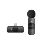 Беспроводной петличный микрофон BOYA BY-V1 с разъёмом Lightning для iPhone и iPad