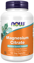 Магній Цитрат now foods magnesium citrate 120 капсул