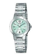 Жіночий годинник Casio LTP-1177A-3A зелений 30 м