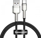 Кабель Baseus Cafule Series Metal Data Cable USB to Type-C 66W 1m Black