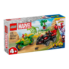 Конструктор LEGO Marvel Spidey Гонки на электромобилях с динозаврами 124 детали (11198)