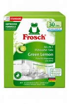 FROSCH Таблетки для миття посуду в посудомийній машині Лимон, 30 шт × 18 г