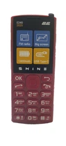 Кнопочный телефон 2E E240 (2025) Dual SIM, 2,4″, 1400 мА·ч, Type-C, красный