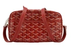 Преміальна сумка через плече Goyard червоного кольору.