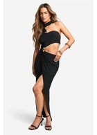 Платье boohoo 42 Черный GZZ92900