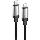 Кабель Hoco X117 Star Type-C to Lightning 27W Black 1m 76187