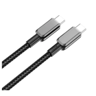 Кабель XO NB-Q250B 60W Type-C to Type-C Black 76160