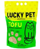 Соєвий (тофу) наповнювач для котів Lucky Pet, гіпоалергенний, 6 л