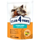 Сухой корм Club 4 Paws Sterilised Chicken