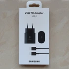 Зарядное устройство для Samsung 25W блок + кабель Type C (3 ампер) для Самсунг EP-TA800, QC3, Быстрая зарядка для смарфона.