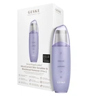 Мікрострумовий скрабер для шкіри та усунення чорних цяток GESKE MicroCurrent Skin Scrubber&Blackhead Remover 9в1 апарат для чистки обличчя та ліфтингу скребок пристрій для видалення чоних точок розгладження шкіри та усунення зморшок масаж Фіолетовий