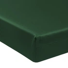 Простынь на резинке по периметру MirSon Satin Light Pro 10-009 Green 180x190+25 см (2200010173178)