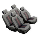 Чехлы салона универс. "ткань" beltex comfort серые с вставками ориг. ткани, без подг.