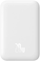 УМБ Baseus Magnetic Mini Air MagSafe 6000 mAh 20 W White (PPCXM06A)