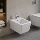 Биде подвесное Qtap Crow 520х360х290 White QT05555370W