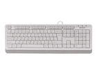 Клавиатура A4Tech Fstyler FKS10 (Grey), USB, цвет белый