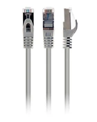 Патч корд Cablexpert PP6A-LSZHCU-15M, S/FTP, литий, 50u" штекер із фіксатором, 15.0 м, сірий