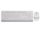 Комплект клавиатура+мышка A4Tech FG1010 (White) Fstyler, беспроводной, USB, белый+серый