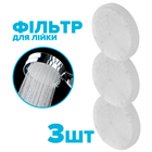 Набор из 3-х фильтров в головку душевой лейки DROP FILTER-NANO-BOX очищает воду от хлора