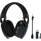 Ігрова гарнітура Attack Shark L90 Wireless,2.4GHz/Bluetooth/3.5mm PS4/PS5/Switch/Xbox/Mac/PC Black