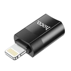 Перехідник HOCO UA17 Lightning M / USB Type-C F, чорний
